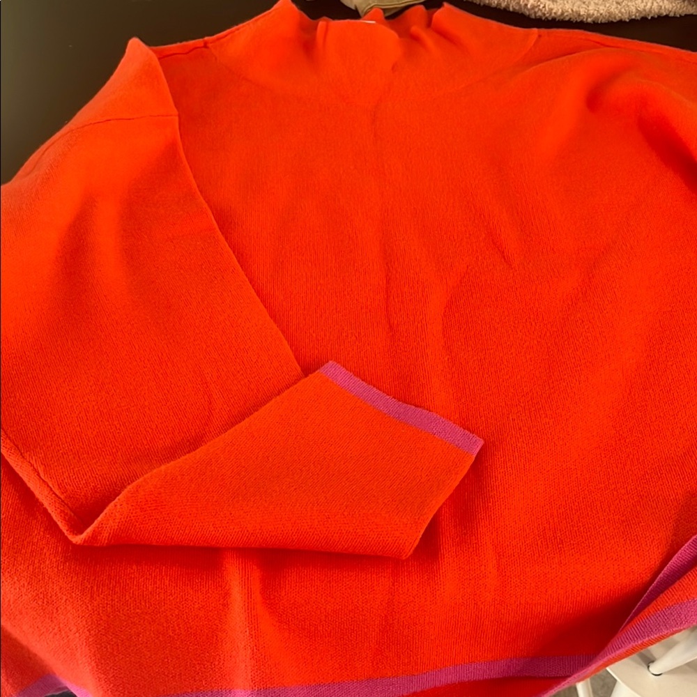 Vibrant Orange Women's Sweater